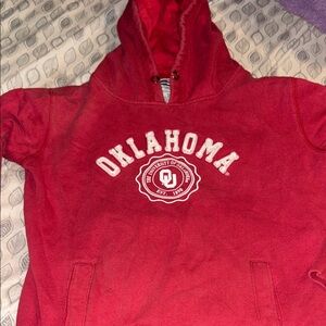 Red Oklahoma Hoodie